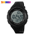 Reloj de podómetro deportivo digital al aire libre impermeable con logotipo personalizado SKMEI 1108